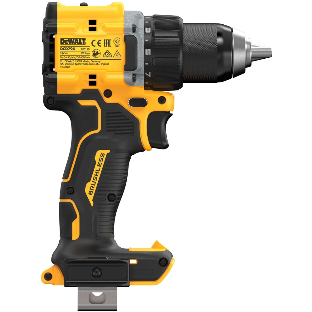 Masina de gaurit DEWALT DCD794NT TSTAK F.A, 18V, 1650RPM, 74Nn