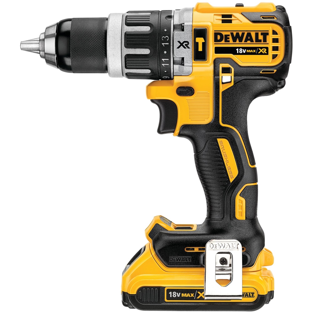 Masina de gaurit cu percutie DEWALT TSTAK, 18V, 2000RPM, 2xAh, 70Nm