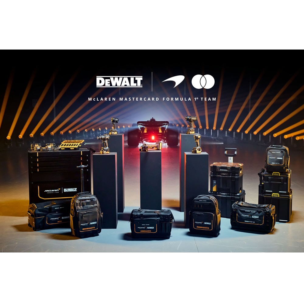 Set biti si tubulare DEWALT DT70906-QZ  x McLaren F1 Team Editie Speciala, 24 piese