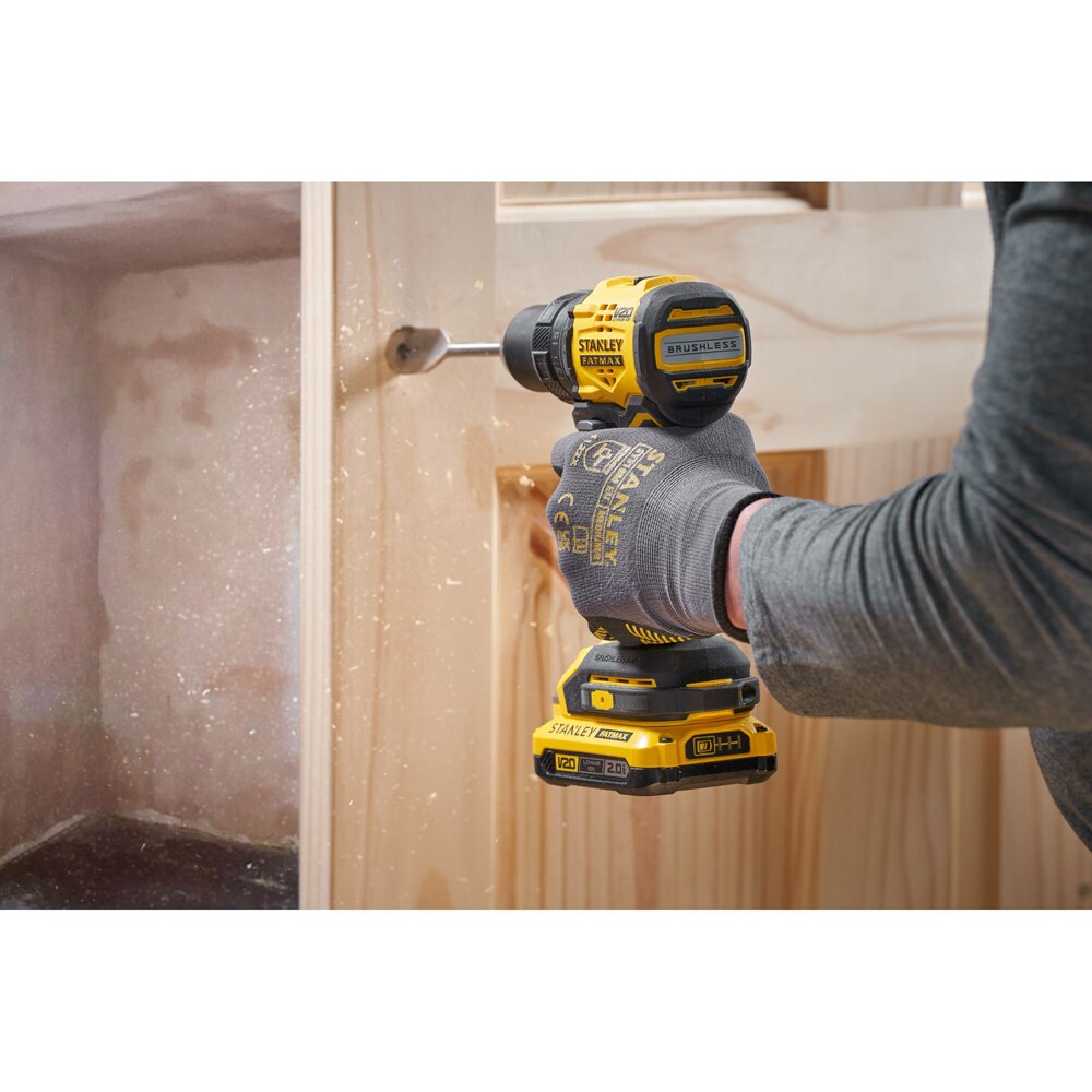 Masina de gaurit STANLEY FATMAX SFMCD714D, 18V, 1900RPM, 60Nm