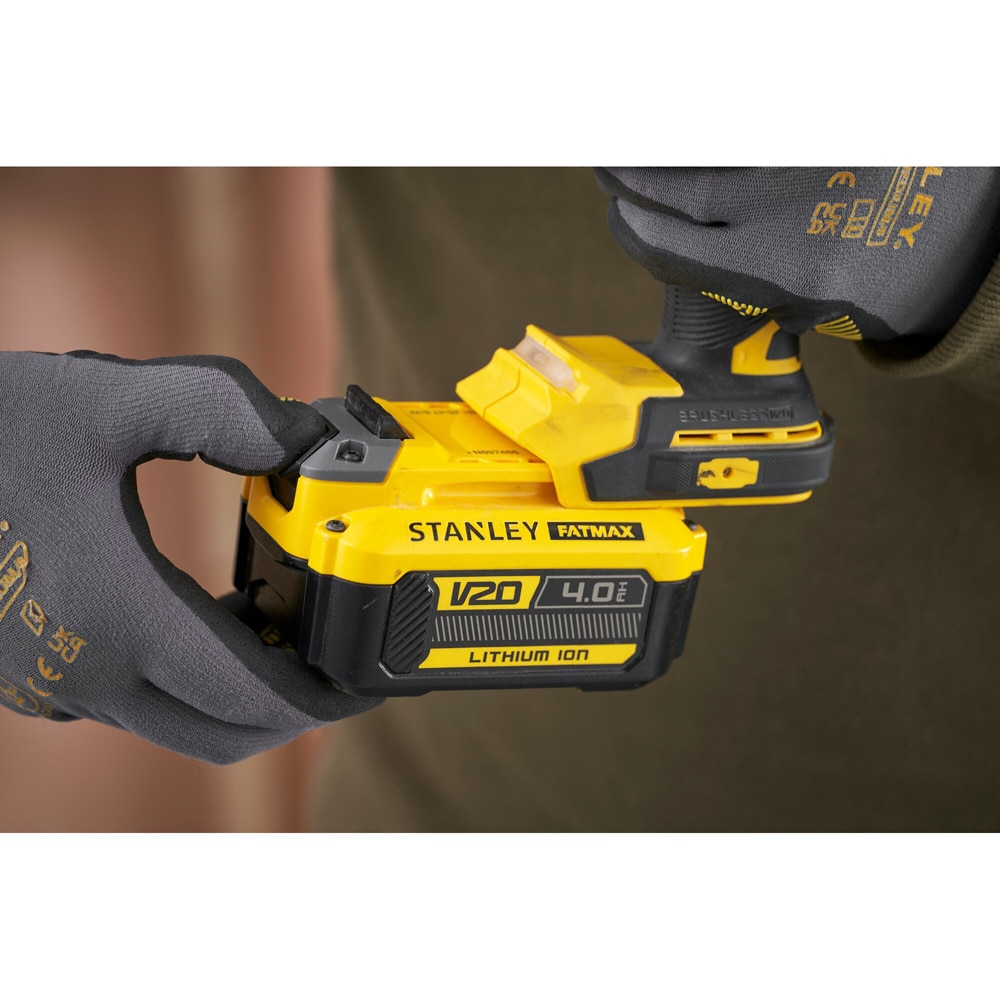 Masina de gaurit cu percutie STANLEY FATMAX SFMCD726MD, 18V, 2000RPM, 80Nm