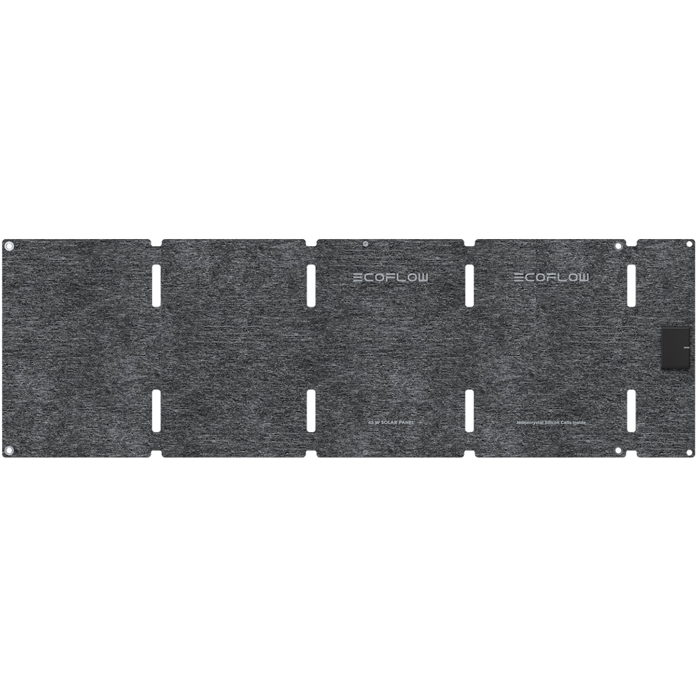 Panou solar portabil ECOFLOW, monocristalin, IP68, 45W