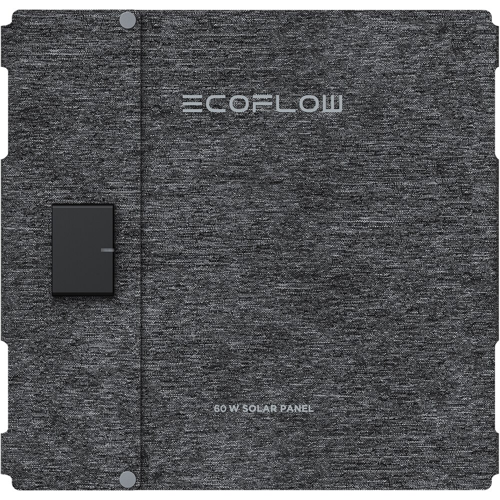 Panou solar portabil ECOFLOW, monocristalin, IP68, 60W