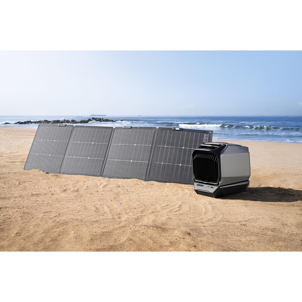 Aer conditionat portabil ECOFLOW Wave 3, 6800 BTU, A/A+, 1800W, IPX4, WiFi, gri