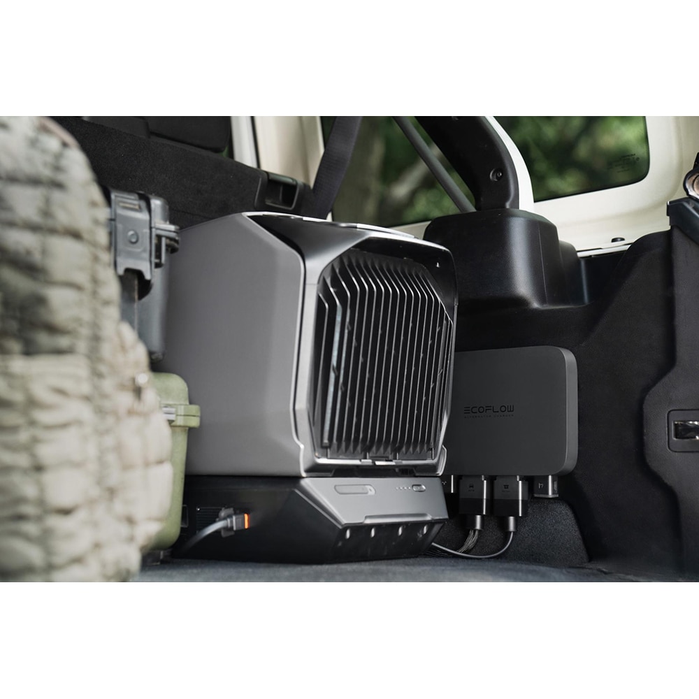 Aer conditionat portabil ECOFLOW Wave 3, 6800 BTU, A/A+, 1800W, IPX4, WiFi, gri