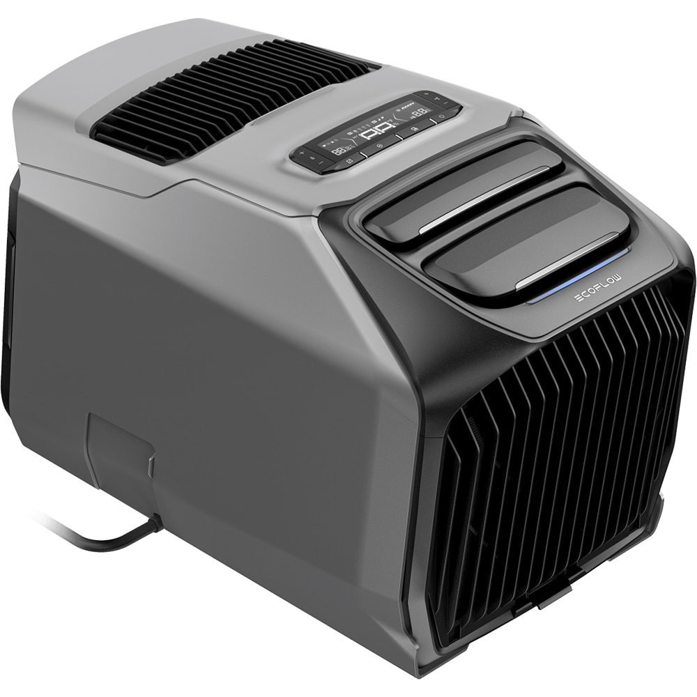 Aer conditionat portabil ECOFLOW Wave 3, 6800 BTU, A/A+, 1800W, IPX4, WiFi, gri