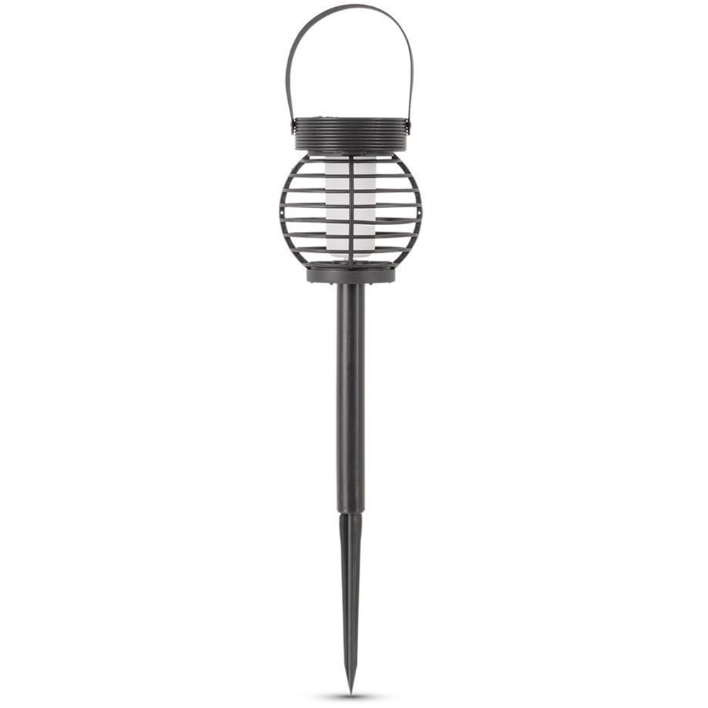 Lampa solara ENTAC EGSL-P12LF-2IN1, LED, plastic, negru