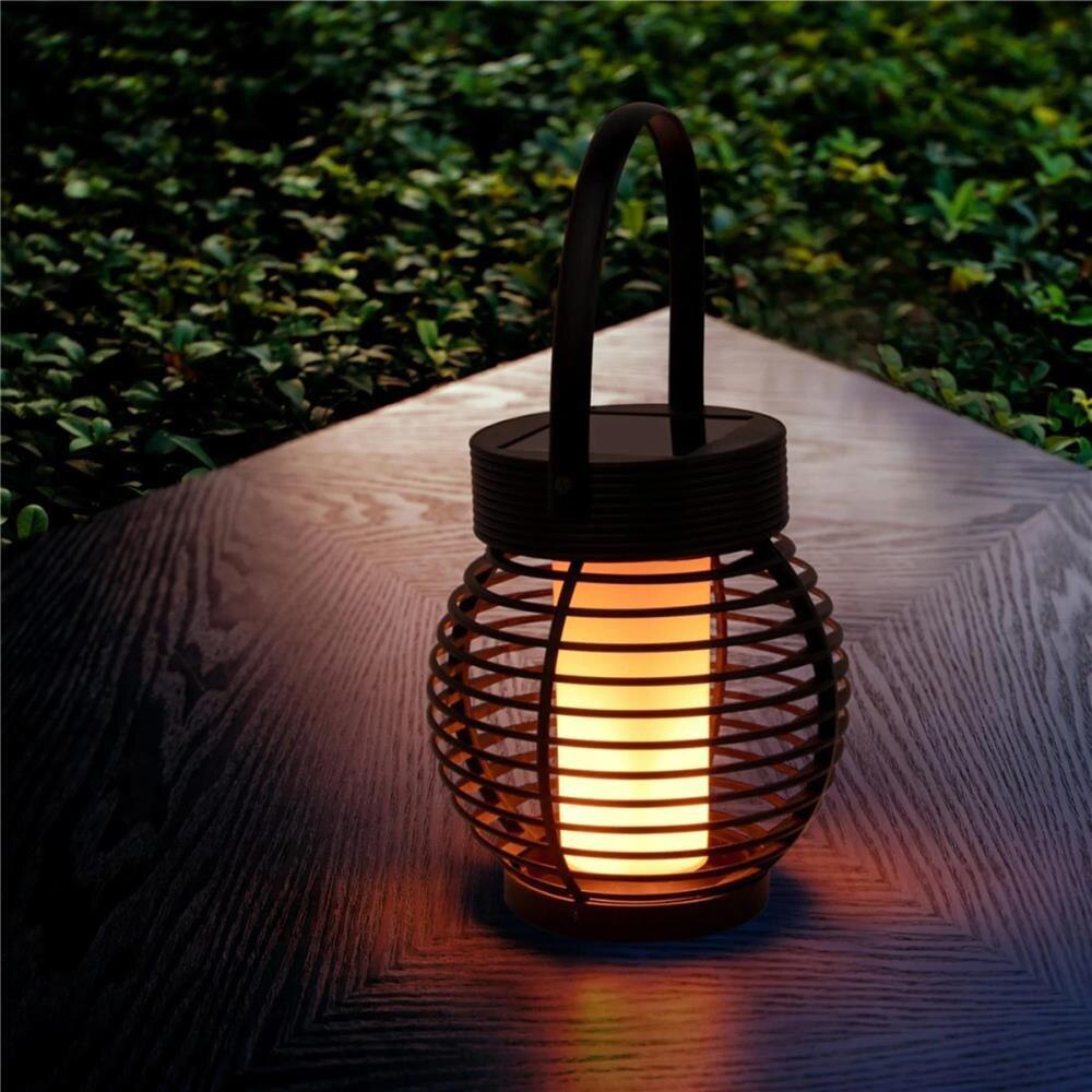 Lampa solara ENTAC EGSL-P12LF-2IN1, LED, plastic, negru