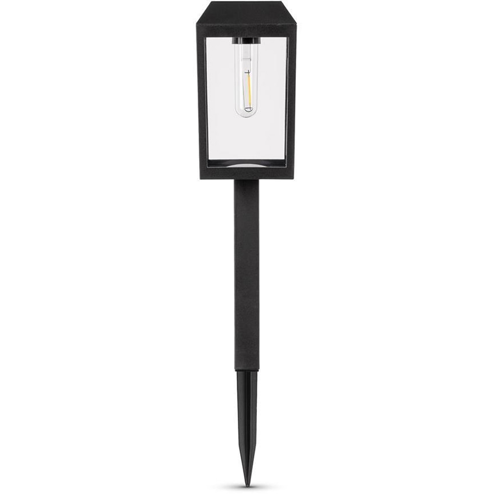 Lampa solara ENTAC EGSL-P1LHS, LED, plastic, negru