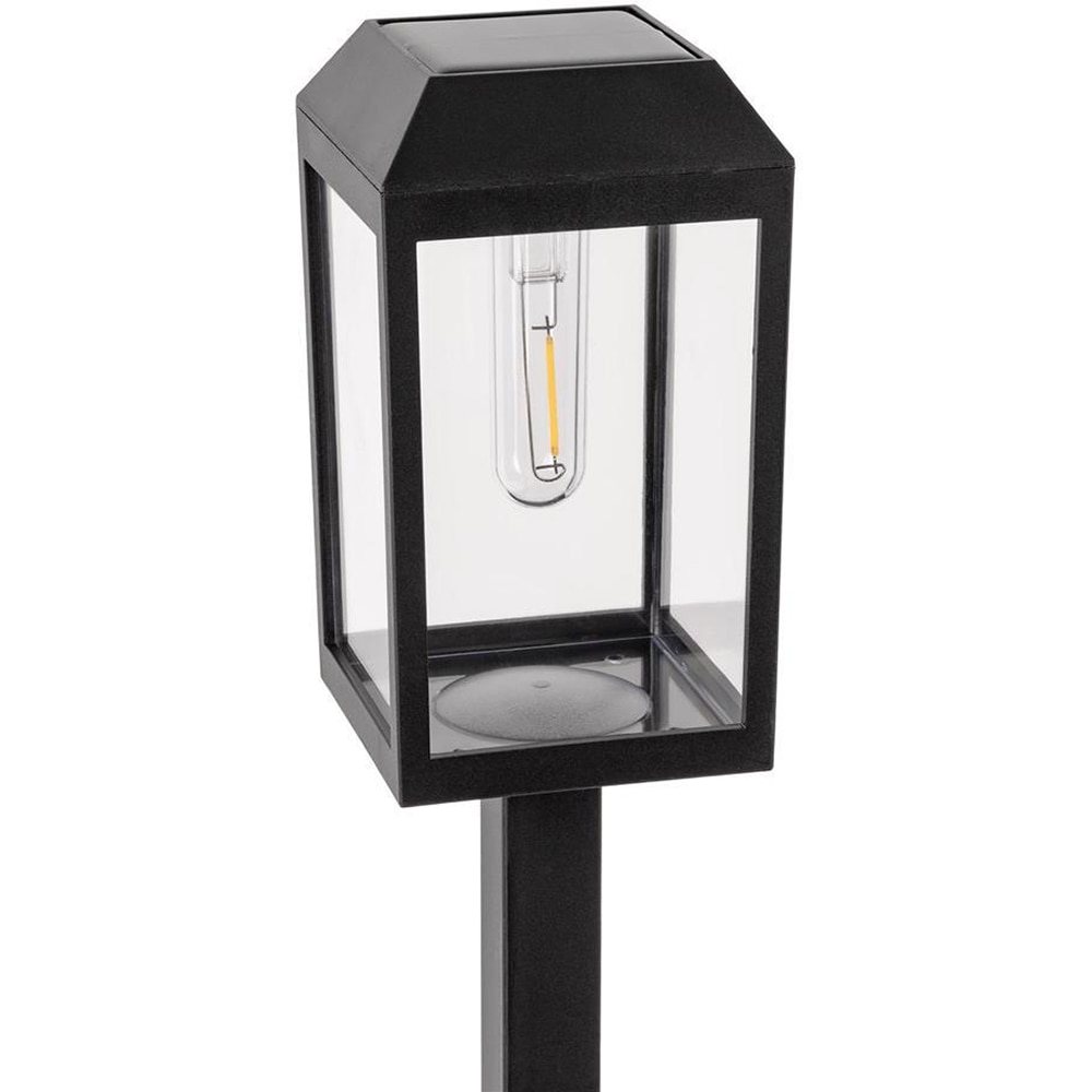 Lampa solara ENTAC EGSL-P1LHS, LED, plastic, negru