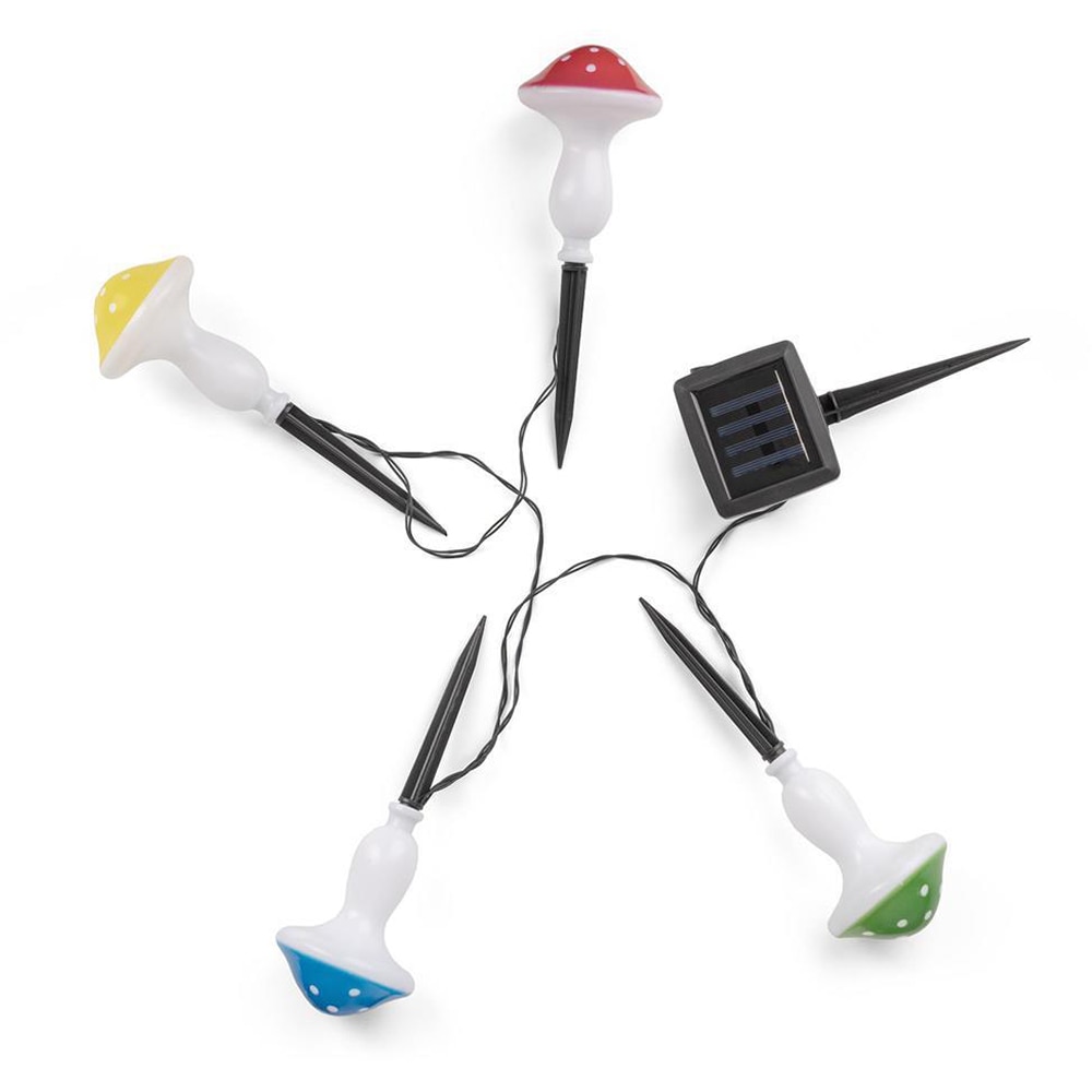 Lampa solara ENTAC EGSS-4MUSH-20, LED, plastic, multicolor