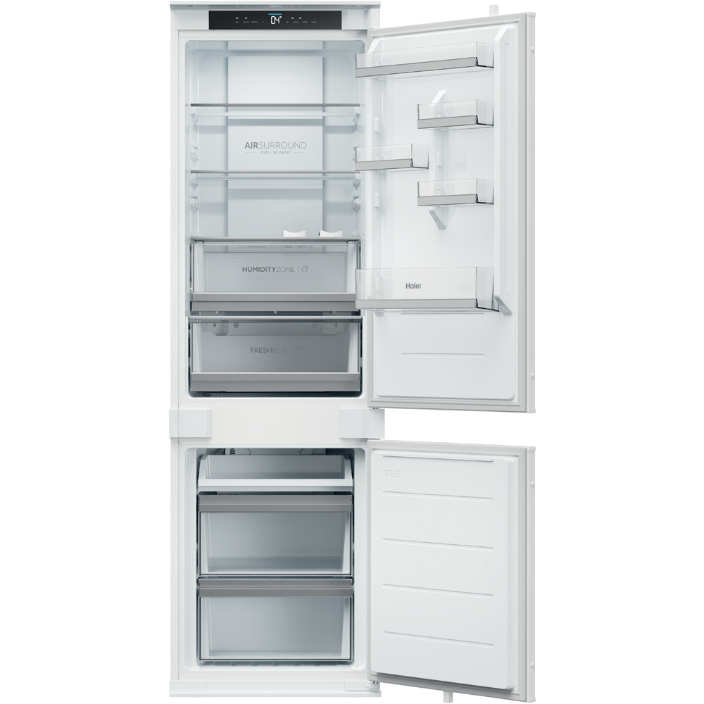 Combina frigorifica incorporabila HAIER EHBQW5518E, No Frost, 251 l, H 177 cm, Clasa E, Wi-Fi