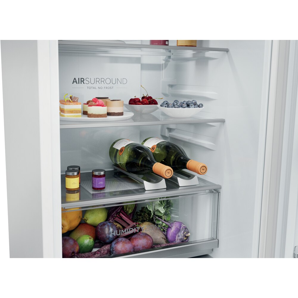 Combina frigorifica incorporabila HAIER EHBQW5518E, No Frost, 251 l, H 177 cm, Clasa E, Wi-Fi