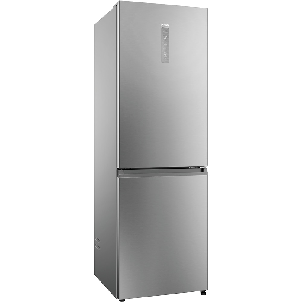 Combina frigorifica HAIER EHD3PWDNPK186, No Frost, 352 l, H 185 cm, Clasa D, Wi-Fi, inox