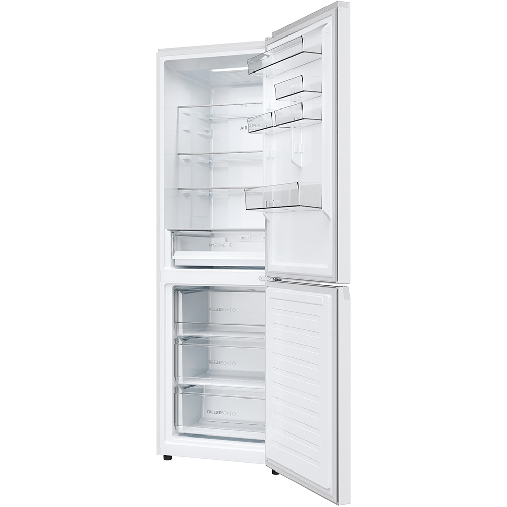Combina frigorifica HAIER EHD3PWDNPW186, No Frost, 352 l, H 185 cm, Clasa D, Wi-Fi, alb