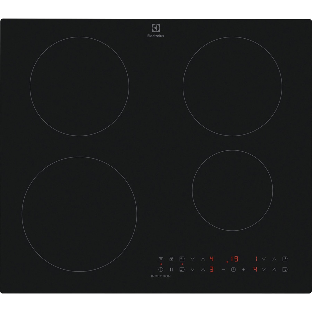 Plita incorporabila ELECTROLUX EIT60433CT, Inductie, 4 arzatoare, Touch Control, negru