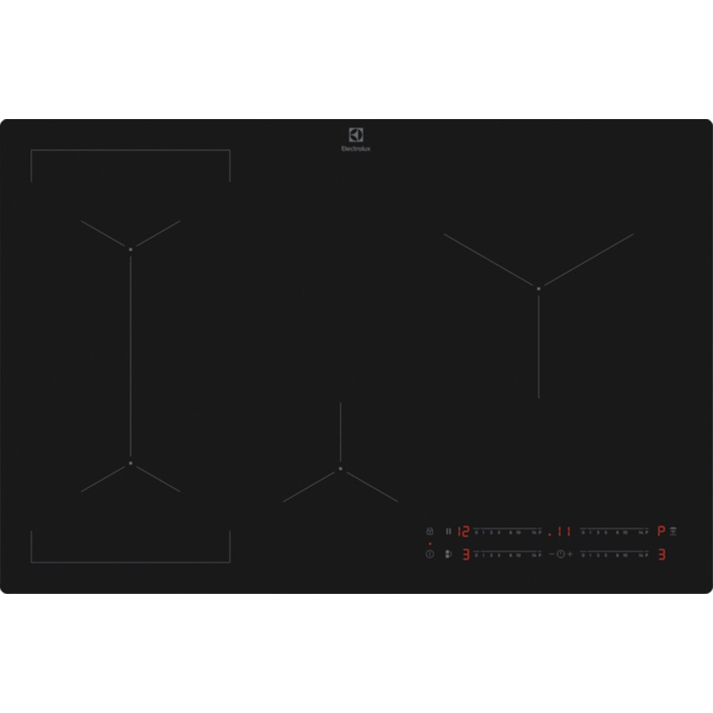 Plita incorporabila ELECTROLUX EIV83443CT, Inductie, 4 arzatoare, Touch Control, negru