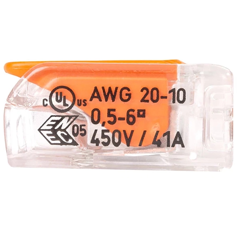 Conector WAGO 221-613, FY, 3 fire, 0.5 - 6mm2, 30 cleme