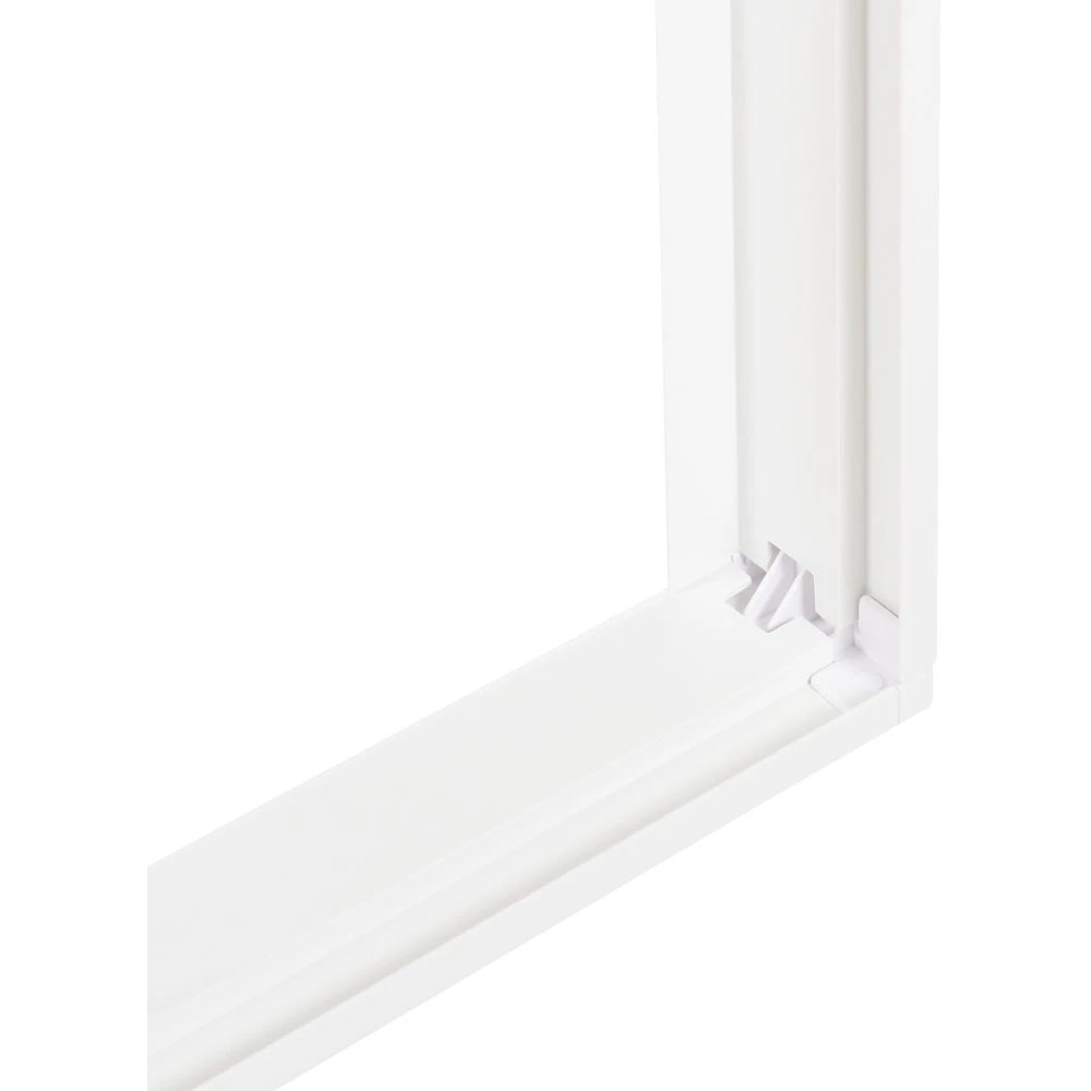 Rama panou LED NOVELITE, slim, aluminiu, 29.5 x 119.5 x 4.3cm, alb