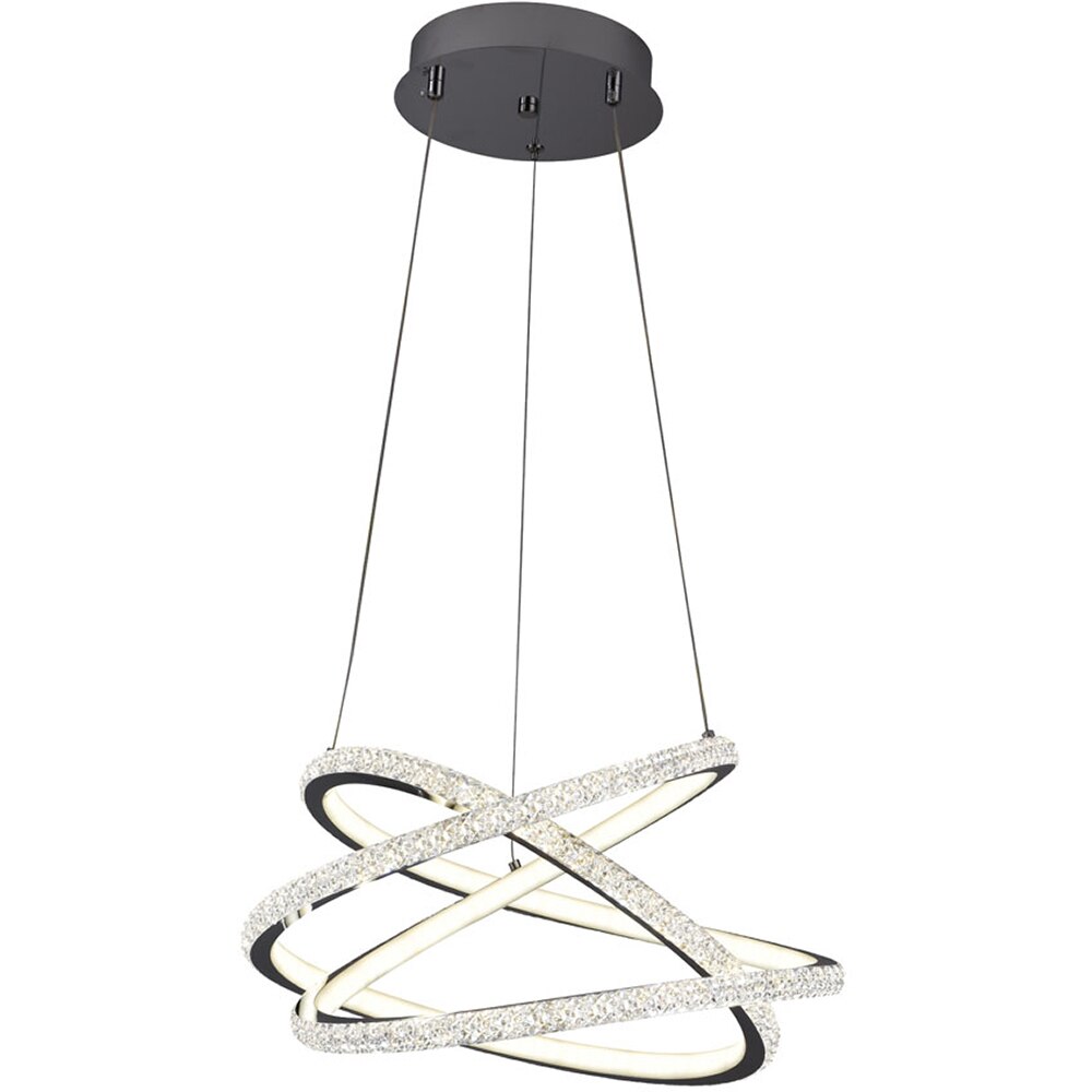 Pendul LED ERSTE Style, 140W, IP20, argintiu