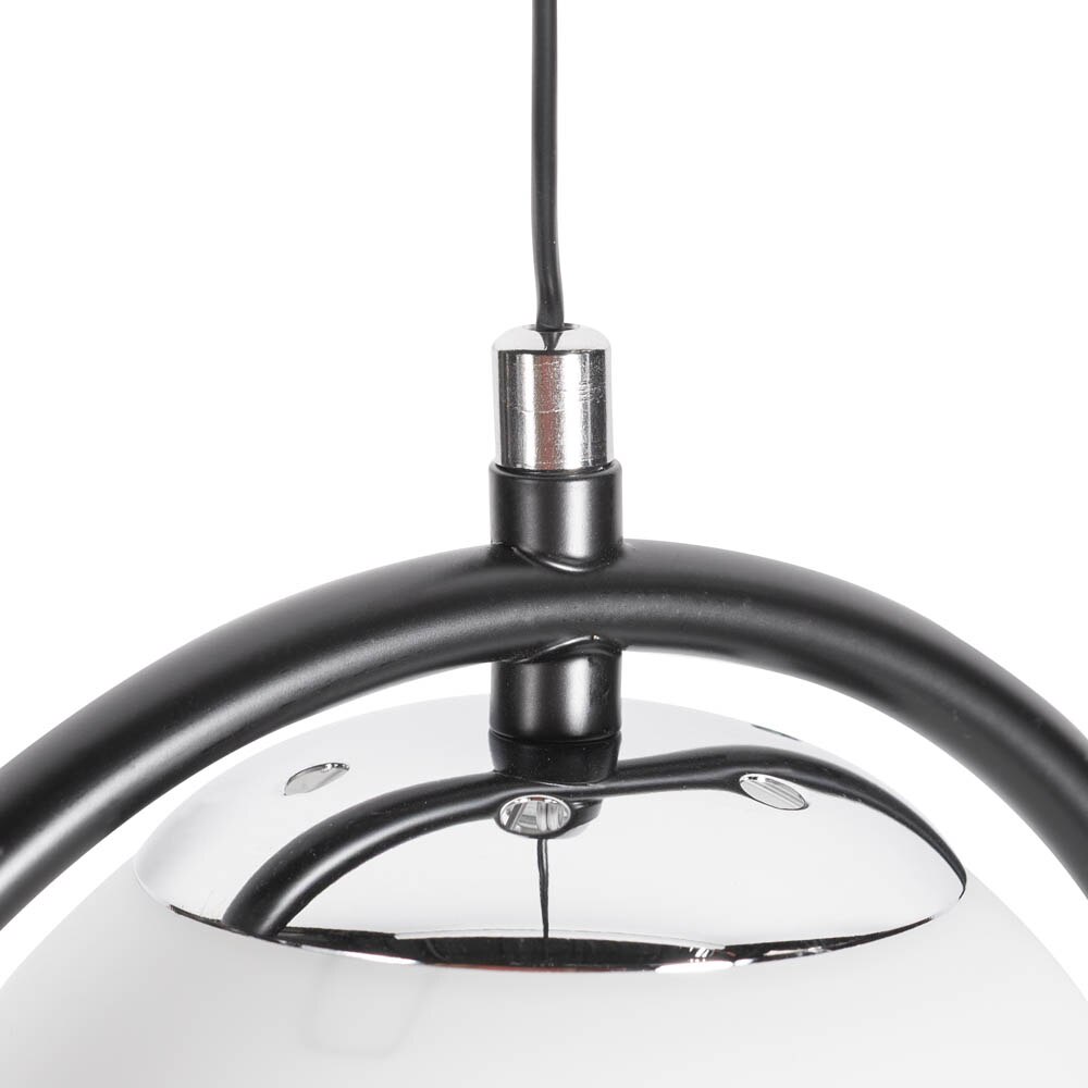 Pendul ERSTE Glace, E27, IP20, negru