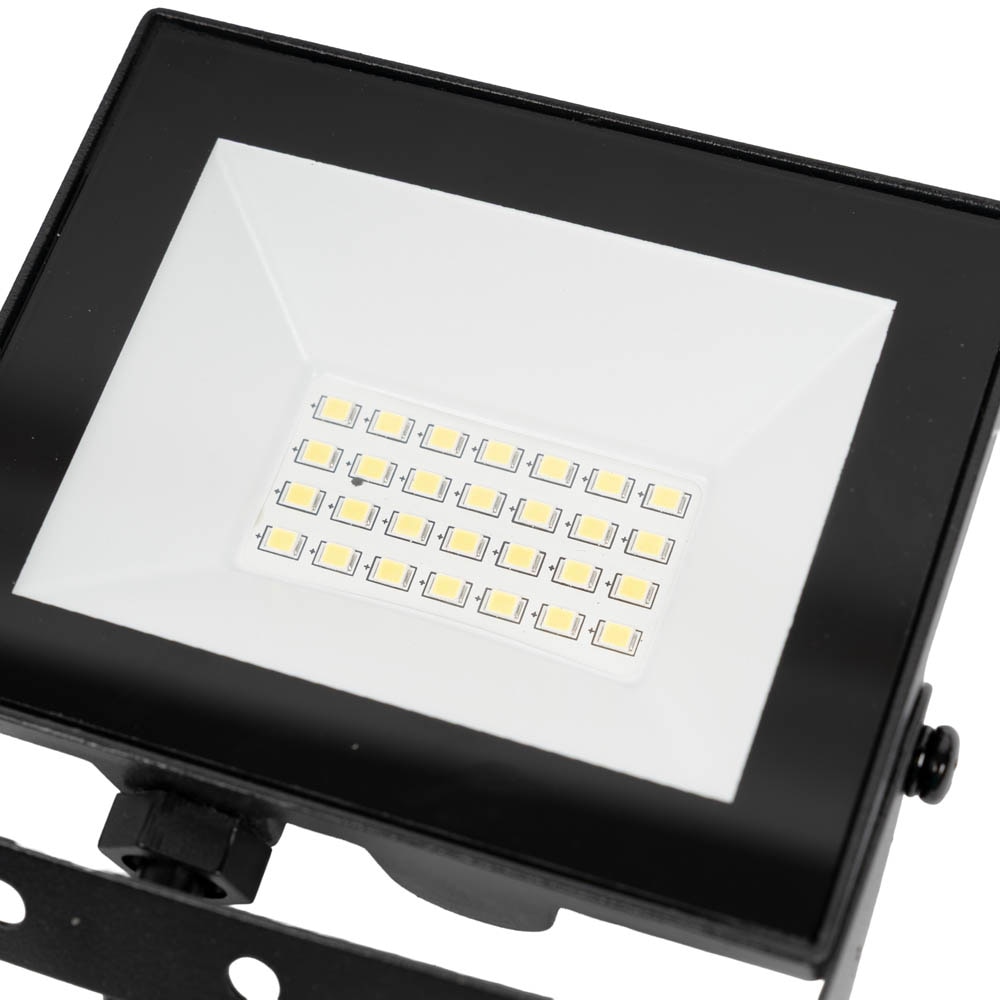 Proiector LED NOVELITE SMD V4, 20W, 6500K, IP65, negru