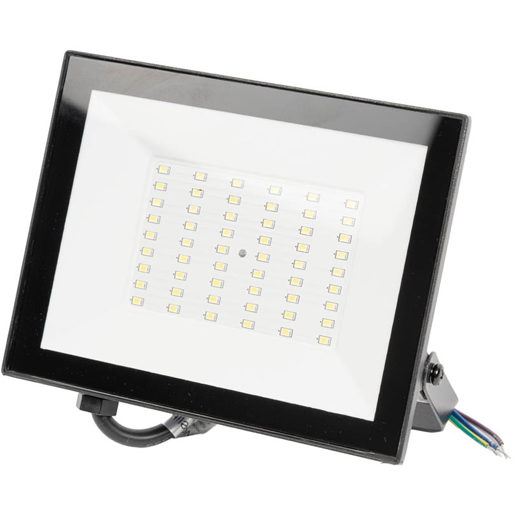 Proiector LED NOVELITE SMD V4, 50W, 6500K, IP65, negru