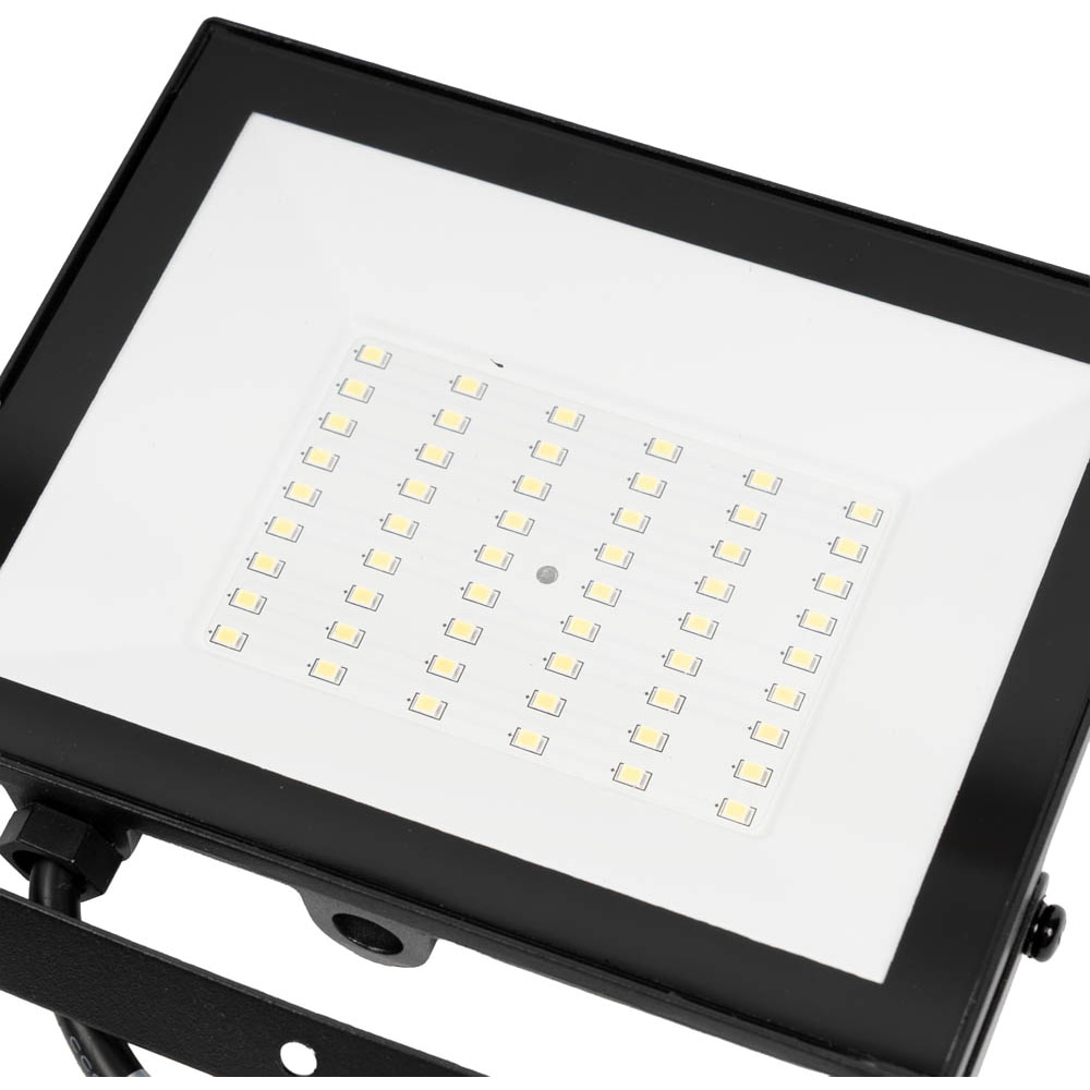 Proiector LED NOVELITE SMD V4, 50W, 6500K, IP65, negru