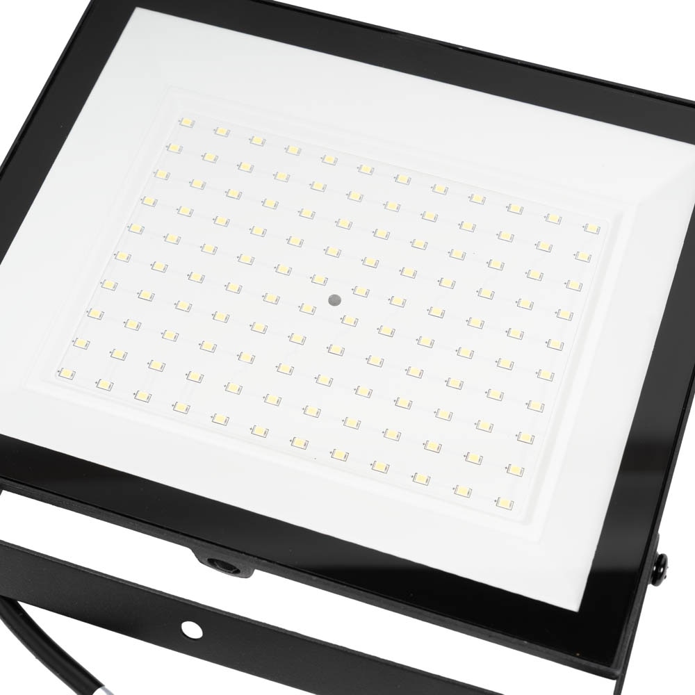 Proiector LED NOVELITE SMD V4, 100W, 6500K, IP65, negru