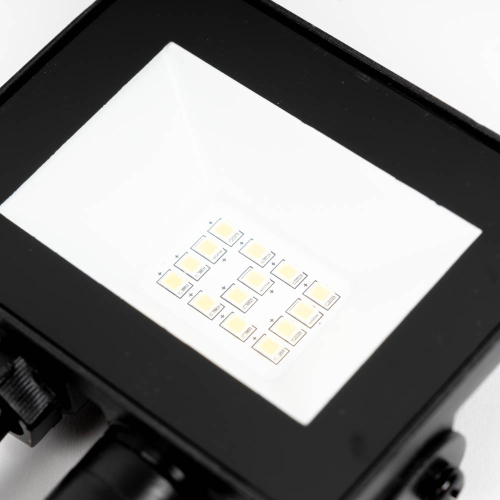 Proiector LED NOVELITE V4, 10W, 6500K, IP44/IP65, negru