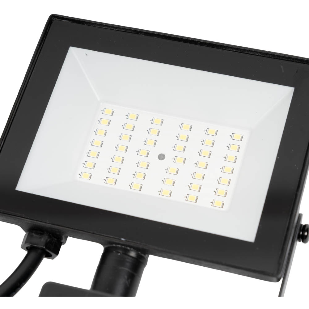 Proiector LED NOVELITE V4, 30W, 6500K, IP44/IP65, negru