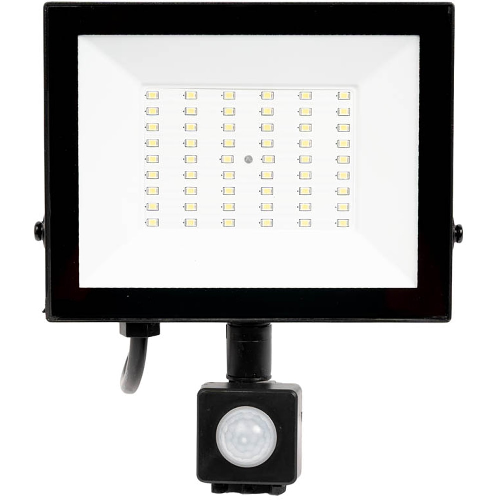 Proiector LED NOVELITE V4, 50W, 6500K, IP44/IP65, negru
