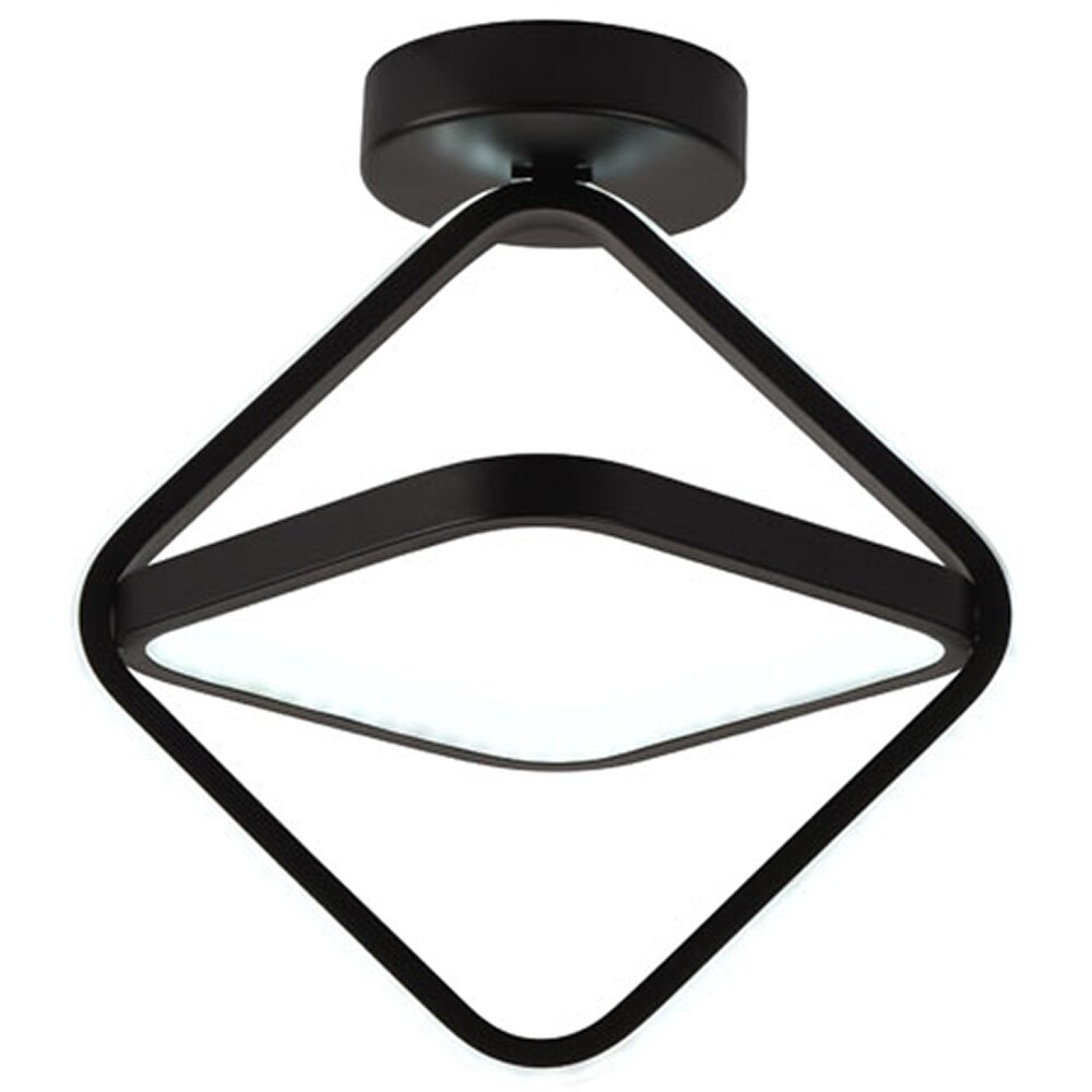 Plafoniera LED ERSTE Sona, 33W, 1980lm, IP20, negru