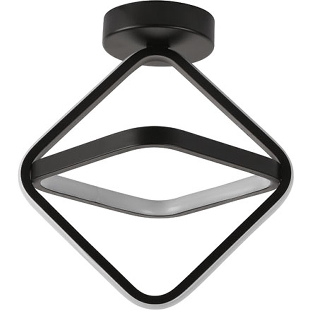 Plafoniera LED ERSTE Sona, 33W, 1980lm, IP20, negru