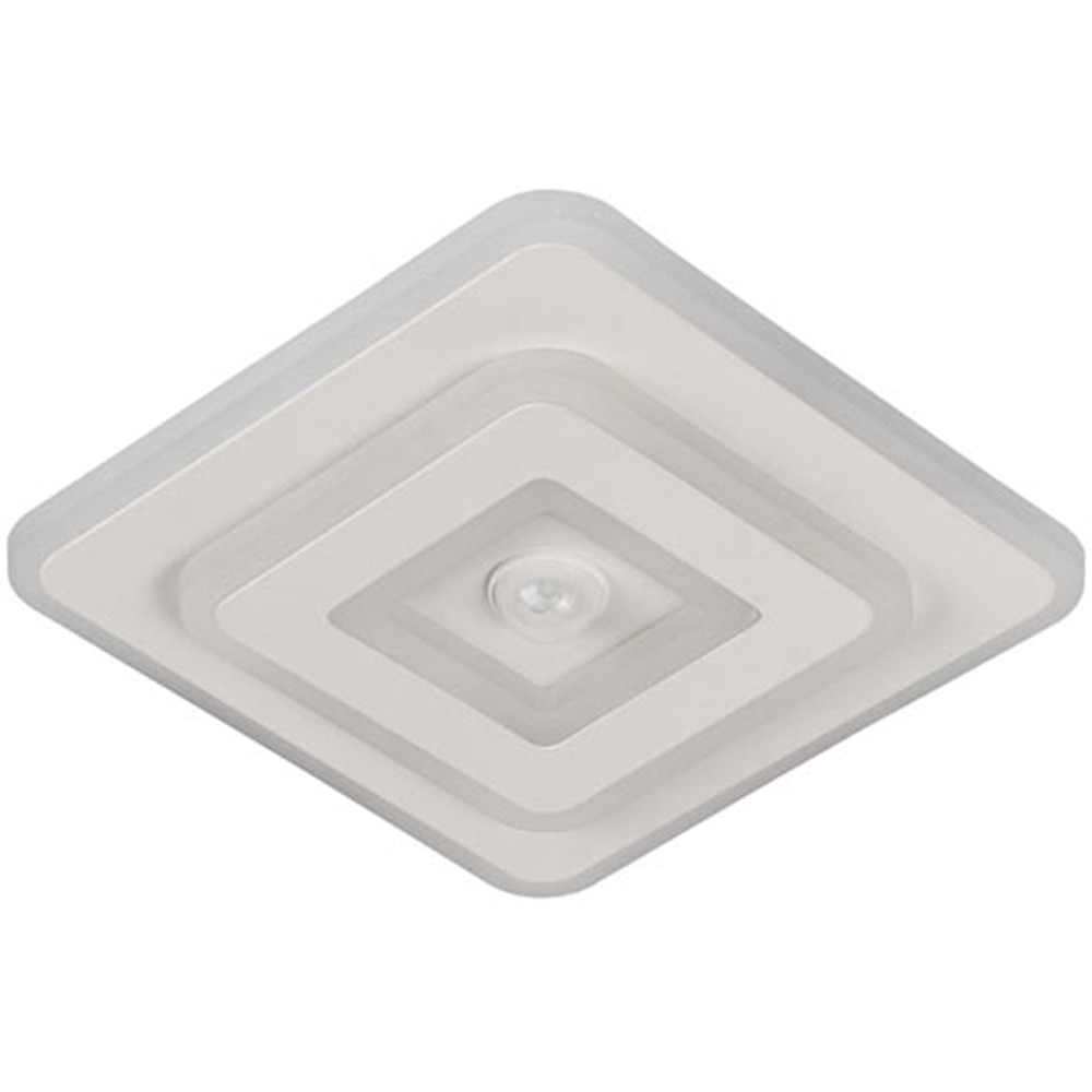 Plafoniera LED ERSTE Deco, senzor, 18W, 1950lm, IP20, alb