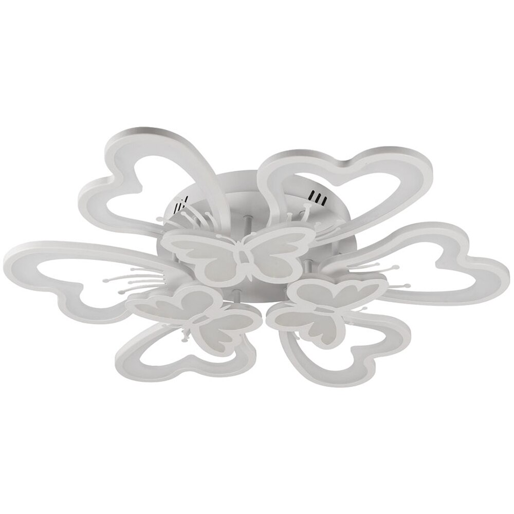 Plafoniera LED ERSTE Butterfly, 100W, 8500lm, IP20, alb