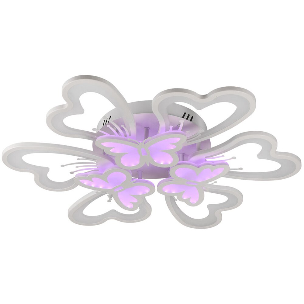 Plafoniera LED ERSTE Butterfly, 100W, 8500lm, IP20, alb