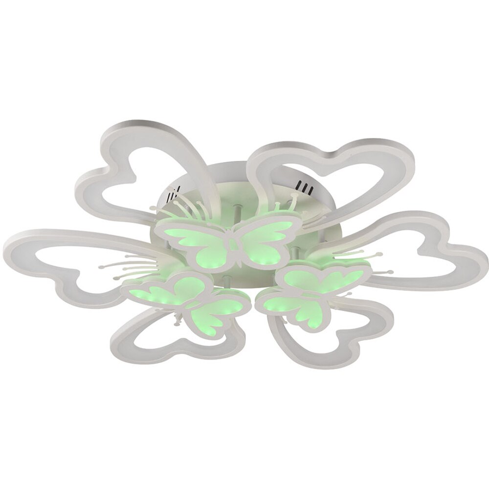Plafoniera LED ERSTE Butterfly, 100W, 8500lm, IP20, alb
