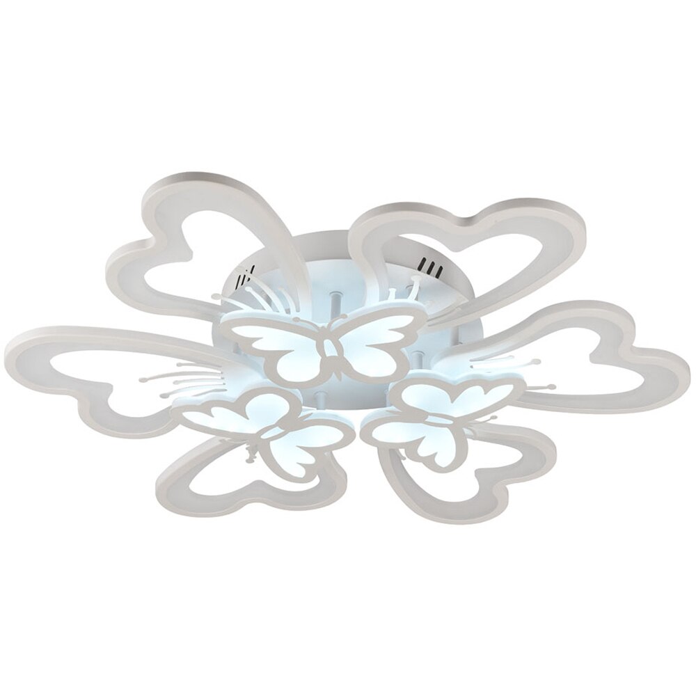 Plafoniera LED ERSTE Butterfly, 100W, 8500lm, IP20, alb