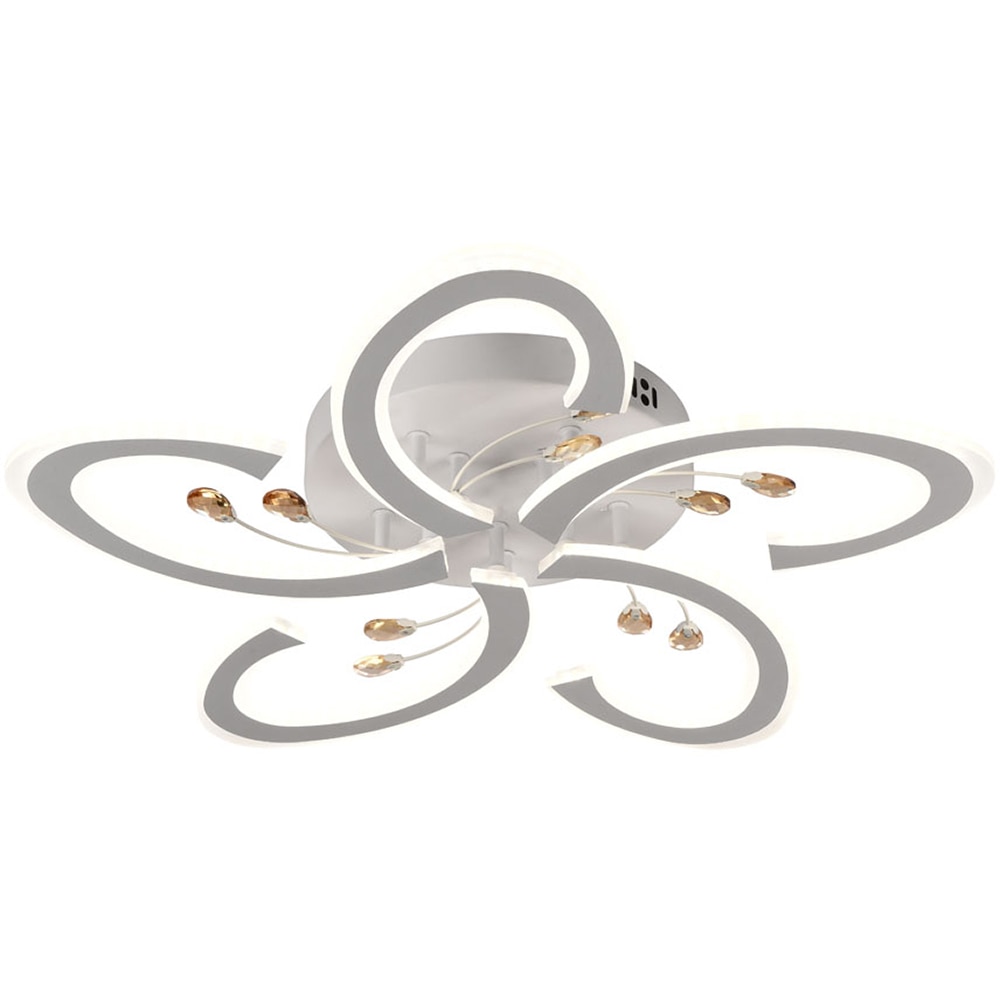 Plafoniera LED ERSTE Tasha, 100W, 10800lm, IP20, alb