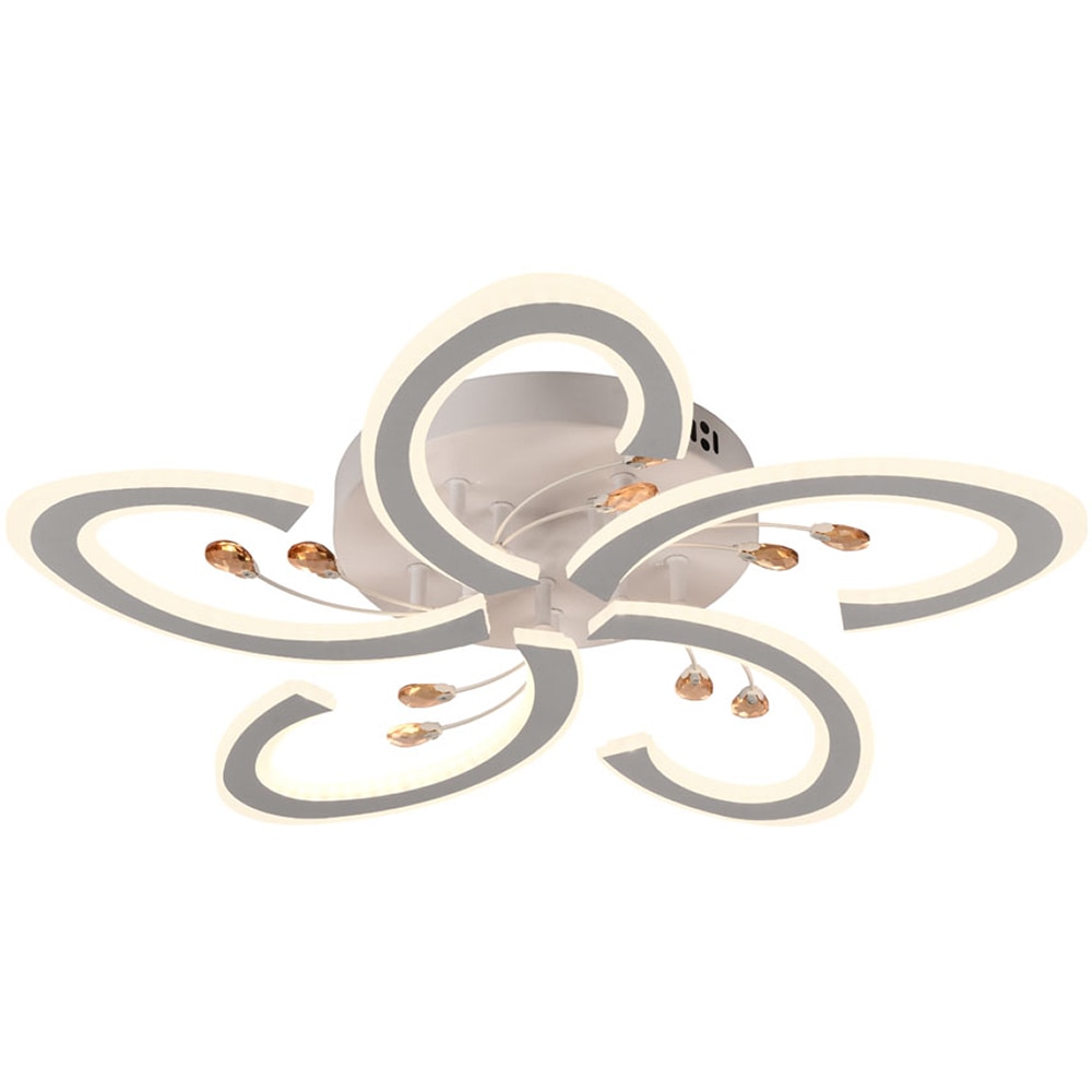 Plafoniera LED ERSTE Tasha, 100W, 10800lm, IP20, alb