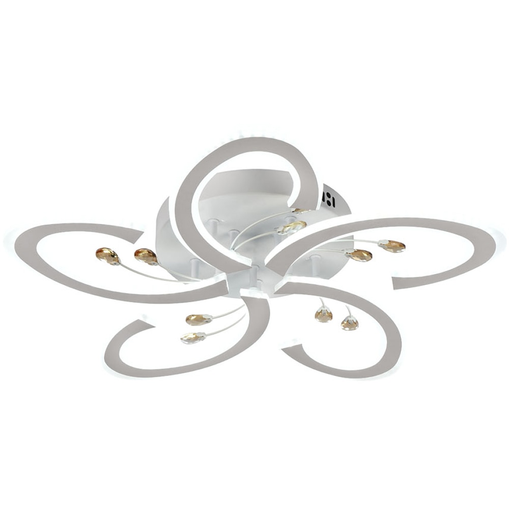 Plafoniera LED ERSTE Tasha, 100W, 10800lm, IP20, alb