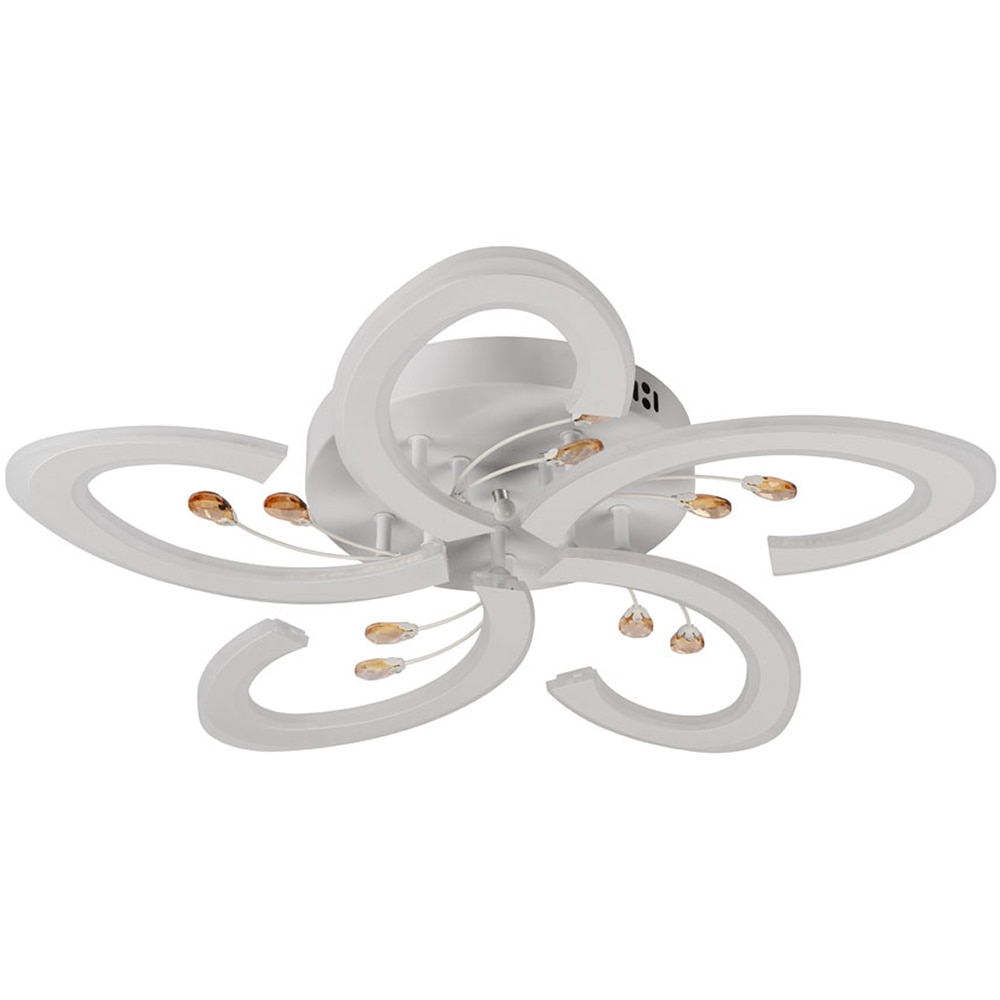 Plafoniera LED ERSTE Tasha, 100W, 10800lm, IP20, alb