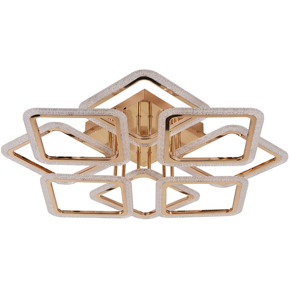 Lustra LED ERSTE Veil, 115W, 10925lm, IP20, auriu