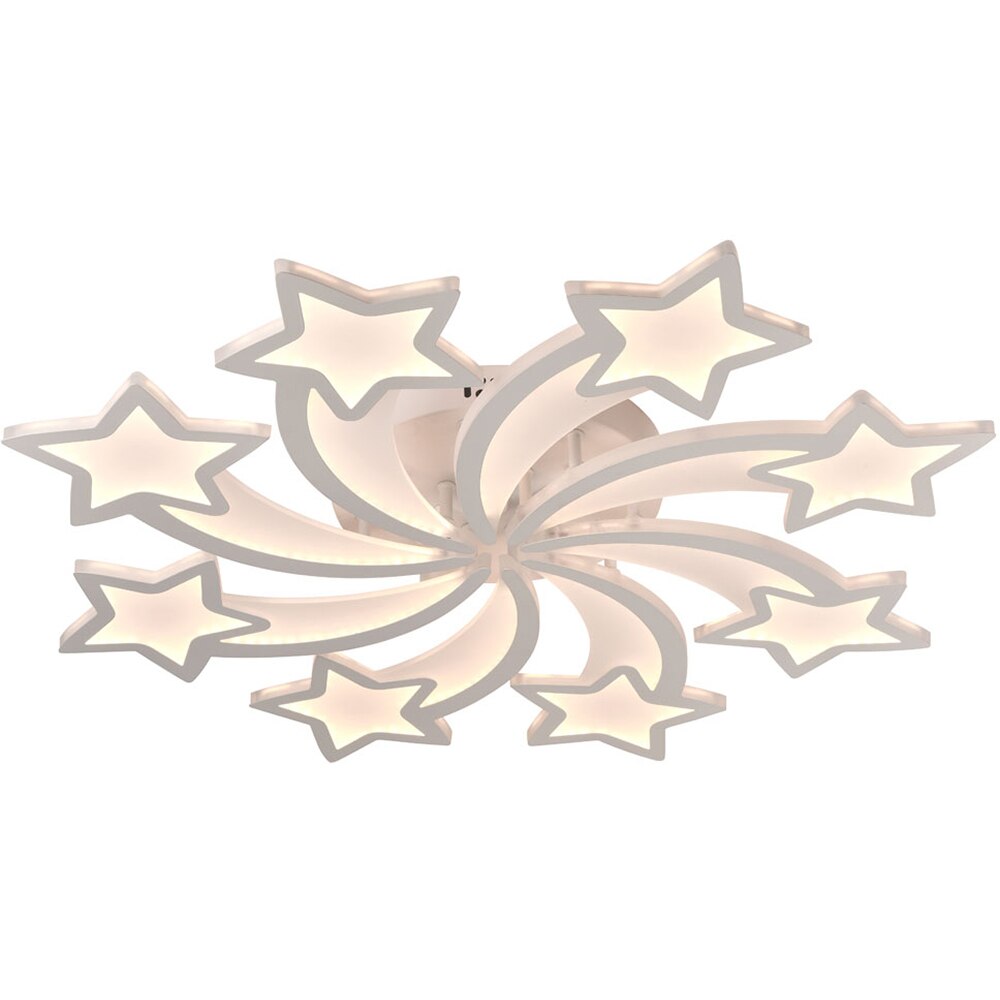 Plafoniera LED ERSTE Star, 145W, 11600lm, IP20, alb