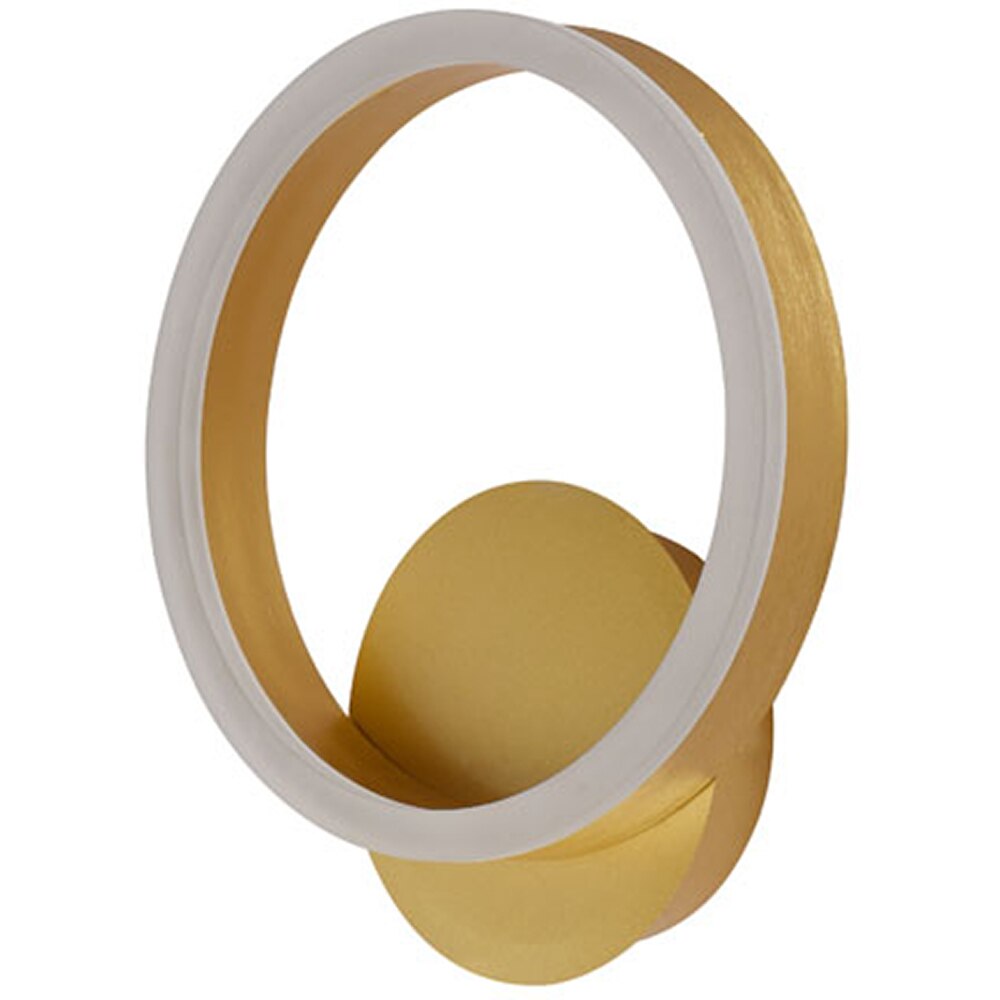 Aplica LED ERSTE Aura, 20W, 1500lm, IP20, auriu