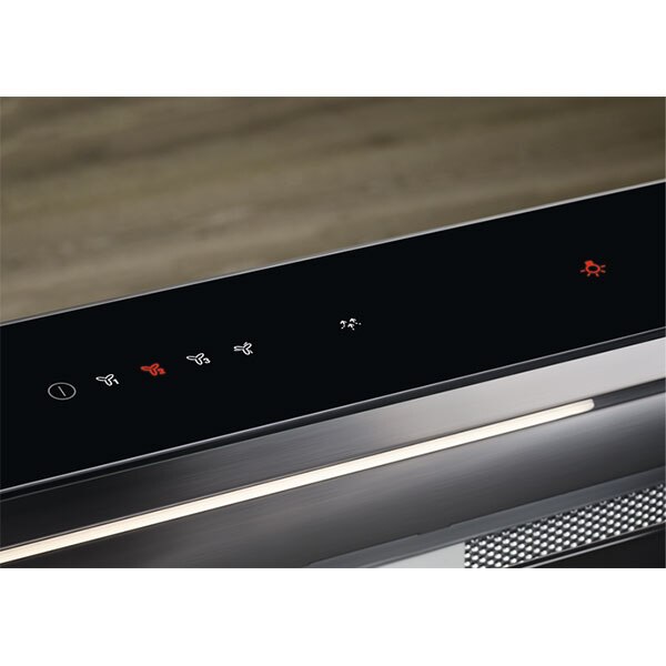 Hota incorporabila telescopica de blat ELECTROLUX LFD619Y, 1 motor, 700 m3/h, L 90 cm, negru