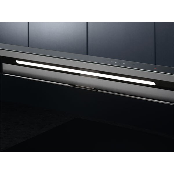 Hota incorporabila telescopica de blat ELECTROLUX LFD619Y, 1 motor, 700 m3/h, L 90 cm, negru