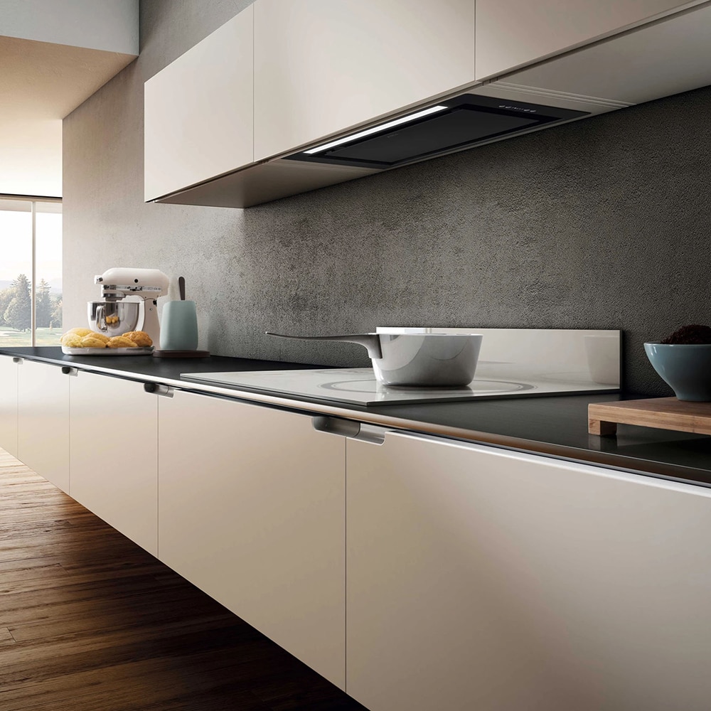 Hota incorporabila ELICA Enter BL MAT/A/52, 1 motor, 550 m3/h, L 52 cm, negru