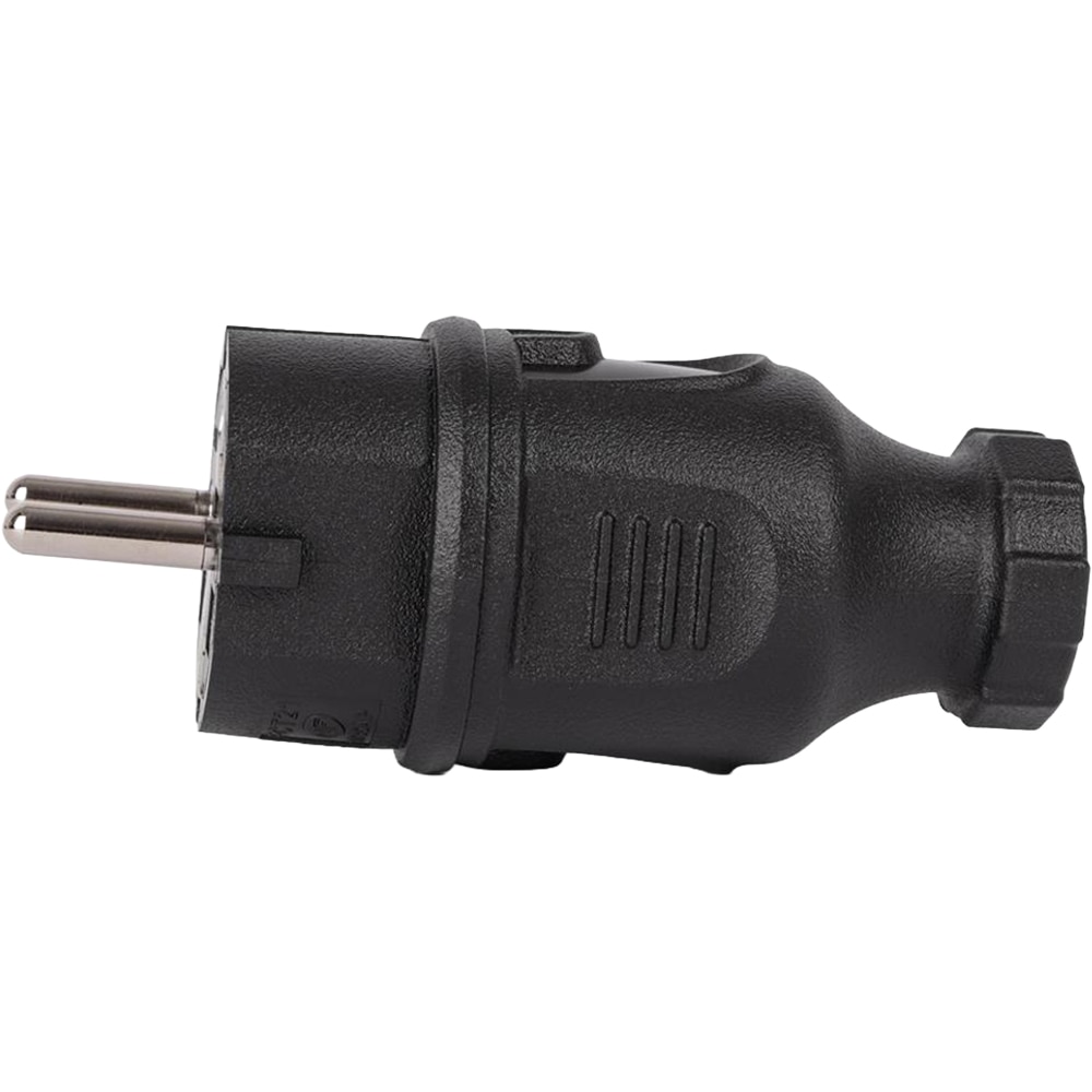 Stecher ENTAC, impamantare, 3680W, 16A, IP44, negru